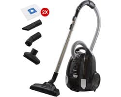 Tomado TVC3001B - Krachtige stofzuiger met zak - HEPA 13 filter - Snoerlengte 7 meter - Zwart