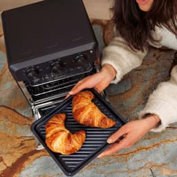 Safecourt 6-in-1 Airfyer oven - 100% PFAS-vrij - 6 programma’s - 80 tot 230 graden - Airfryer, bakken, roosteren, toasten, grillen & opwarmen - Zwart — thumbnail 9
