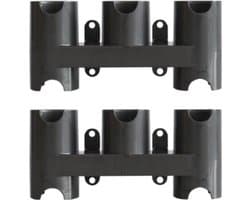 Houder Wandhouder - geschikt voor Dyson V11-, V10-, V8-, V7 - Ophangsysteem - Muurbeuge - Steelstofzuiger Onderdelenpakket - Grijs
