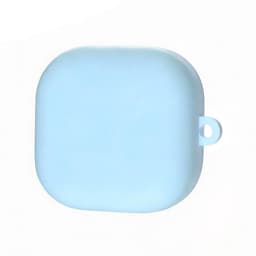 XDcase - hoesje geschikt voor Samsung Galaxy Buds 4 / 4 pro soft case cover - blauw - TPU hoesje Beschermhoes - Samsung Galaxy Buds 4 / 4 Pro Cover - Buds4 hoesje - gel hoesje met sleutelhanger — thumbnail 2