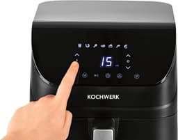 Digitale Heteluchtfriteuse 4 Liter met Touchscreen voor Gezond Frituren — thumbnail 4