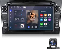 Junsun Android 15 Autoradio Geschikt Voor Opel Astra H Corsa C & D Agila Combo Antara Vectra Zafira Meriva Vivaro Tigra, Draadloze CarPlay - Achteruitrijcamera- DAB+ - GPS-Navigatie - SWC- Bluetooth, WiFi, FM, RDS, 7-inch Touchscreen, DSP, Quad-Core — thumbnail 1
