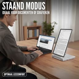Triple Portable Monitor Flip 15.6" - IPS Tri screen voor Laptops tot 16.5" - Draagbare monitor - Plug & Play - Inclusief draagtas — thumbnail 2