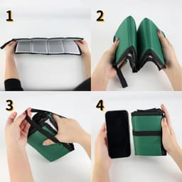 Zitkussen set voor tuinmeubelen, 2-delige set met thermovoering — thumbnail 4