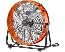 VEVOR Trommelventilator Vloerventilator Staande Ventilator 3 Snelheden 145W 78x71x32CM