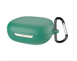 Flexibele Silicone Beschermhoes voor Draadloze Sportkoptelefoon - Schokbestendig en Stofwerend