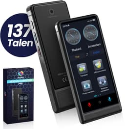 Inventid® AI Vertaalcomputer - Vertaal Apparaat - Zwart - Slimme Vertaler met AI - 137+ Talen - Draagbare Vertaler - Lange Batterijduur — thumbnail 1