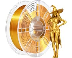 PLA+ Zijde Filament 1.75mm Goud Kleur - Sterk 3D Printer Materiaal 1KG