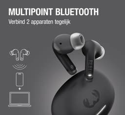 FRESH 'N REBEL Twins Fuse 2 3TW1302RSG In-ear Draadloze oordopjes Met Noise-cancelling Zwart — thumbnail 4