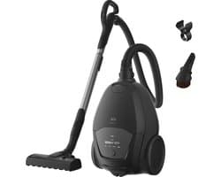 AEG AB71U1GG Silent 7000 - Stofzuiger met zak - Zeer stille stofzuiger slechts 59dB- Geschikt voor alle vloeren - Sterke zuigkracht - Grote actieradius 12m - Krachtige stofzuiger - Vacuum cleaner - Stofzuiger met stofzak