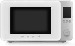 SMEG MOC02WHMEU Combi-Magnetron - Air Fry - Heteluchtoven & Grill - 27L - 2100W - Inverter Technologie - 25 Automatische Programma's - Soft Close - Collezione - Mat Wit — thumbnail 1