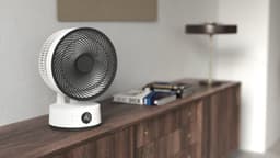MeacoFan Sefte 10 Table - Ventilator - Luchtverplaatsing: 1150m³ per uur - Geschikt voor ruimtes tot 50m² - Kantelbaar - Extra stil — thumbnail 5