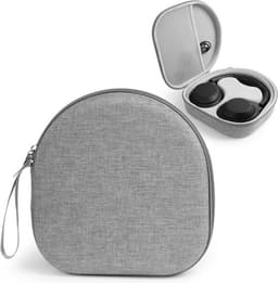 Grey Hardshell Eva Carrying Case - Headset Cover Geschikt Voor Case voor Sony WH-CH700/710/720N - WH-1000XM4 en JBL 720BT/710BT Wireless Noise Cancelling Hoofdtelefoons - Hoofdtelefoon Cover met Verwijderbare Binnenhouder — thumbnail 2