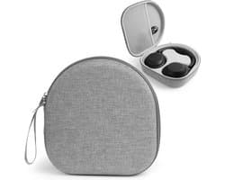 Grey Hardshell Eva Carrying Case - Headset Cover Geschikt Voor Case voor Sony WH-CH700/710/720N - WH-1000XM4 en JBL 720BT/710BT Wireless Noise Cancelling Hoofdtelefoons - Hoofdtelefoon Cover met Verwijderbare Binnenhouder