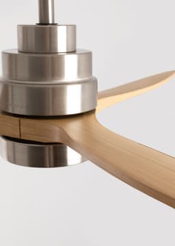 CREATE - Stille plafondventilator van 40 W met technische ABS-bladen, verkrijgbaar in verschillende maten - M - Met licht - Afstandsbediening - WIND STYLANCE — thumbnail 3