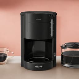 Krups F30901 ProAroma Filter Koffiezetapparaat – 10 Kopjes – Glazen Kan – 1050W – Automatische Uitschakeling – Zwart — thumbnail 2