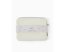 Laptop hoes Rib Vanille | Laptophoes Ecru | Laptop sleeve Off White | Stationery & Gift