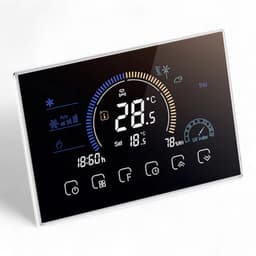 Inbouw thermostaat | Wifi | Touchscreen bediening | 4 draads installatie | Programmeerbaar | Tuya Smart Life | Zwart | CV installatie — thumbnail 3