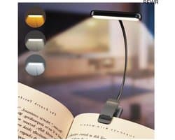 Leeslampje voor Boek - Loeplamp voor in Bed - Lamp met Klem - Lezen