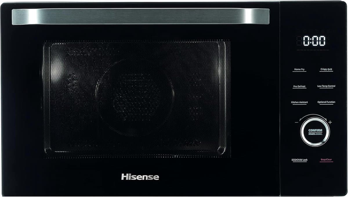 Magnetron Oven - Combinatie Apparaat - Veelzijdig Koken - 4-in-1 Functie - 30 Liter Inhoud - Zwart — afbeelding 1
