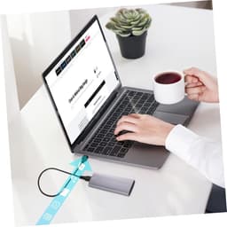Externe Harde Schijf - Draagbare SSD - Snelle Data Transfer - Aluminium Behuizing - 11.5 x 3.7 x 1.2 cm — thumbnail 2