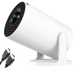 MIRA® Draagbare beamer - Beamer - Projector - Mini Beamer - Wit -10cm x 9cm x 16cm — thumbnail 1