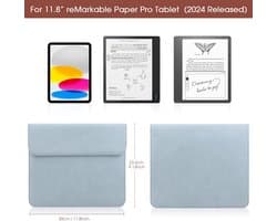 11.8 Inch Kleuren E-Ink Tablet Sleeve met Penhouder Beschermhoes