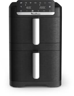Moulinex Easy Fry Crispy Stack EZ7528F0 – Dual airfryer 10L – EvenFry technologie – Sync modus – 7 programma’s – Compacte heteluchtfriteuse — thumbnail 2