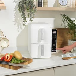Verticale Airfryer 9L Digitaal Stapelbaar - Ruimtebesparend en Gezond Frituren — thumbnail 4