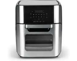 MIRA® Heteluchtoven - Oven - Airfryer Oven- Zilver - 38cm x 33cm x 37cm