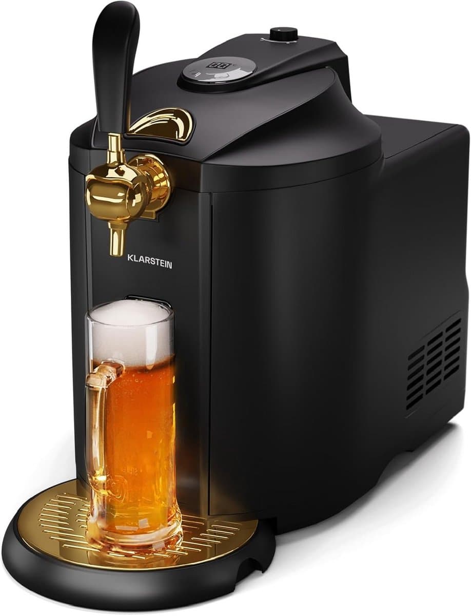 Professionele Bierkoeler met CO2 Systeem voor 5 Liter Fusten - Snel Koel en Instelbare Temperatuur — afbeelding 1
