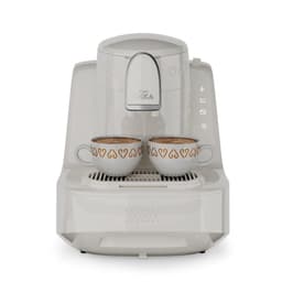 Arzum OKKA Elite Turks Koffiezetapparaat OK0040-2600 | Wit/Chroom - 2 kopjes - Aanpasbare temperatuur - Volautomatisch - 710W — thumbnail 1