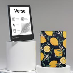 PocketBook Verse - E-reader - Bright Blue - Met Citroen / Lemon Print Hoesje - Voordeelbundel — thumbnail 1