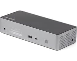 Universele USB-C Dockingstation met 4x 4K 60Hz Monitor Ondersteuning en 100W Power Delivery