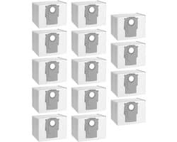 Verpakking Geschikt voor 14 stofzakken Geschikt voor Roborock S8+/ S8 Pro Ultra/ S7 MaxV Ultra/ S7 Pro Ultra/ Q7+/ Q7 Max+/ Q8 Max+/ Q5 Pro+/ T8 stofzuiger