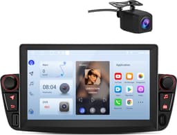 JUNSUN Android 15 Autoradio Geschikt voor Peugot 107 Citroen C1 Toyota Aygo - Draadloos CarPlay & Android Auto - Bluetooth - 7 Inch Touchscreen - Navigatiesysteem - Stuurwielbediening - WiFi - RDS - USB — thumbnail 1
