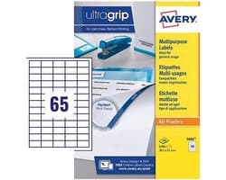 Zelfklevende Multifunctionele Etiketten Wit voor Laser/Inkjet Printers