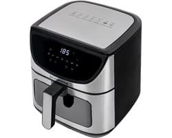 BERGMANN YA Air Fryer - 8L Capaciteit - 1800W - 7 Programma's - LED Touch Panel