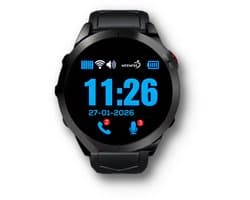 Weewise WS57 - GPS Horloge Senior - Smartwatch voor Ouderen - Persoonlijke alarmen - alarm horloge ouderen - GPS Horloge Alzheimer - Valdetectie