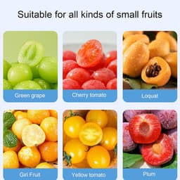 Automatische Schilmachine - Elektrisch Fruitgereedschap - Snel Fruit Schillen - Eén Klik Bediening - Compact Ontwerp - Wit — thumbnail 2