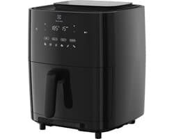 Luchtfriteuse met Stoom - Heteluchtoven Airfryer - Gezond Koken - 7 Liter Capaciteit - 35x27x33 cm - Zwart