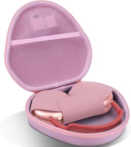 Harde Hoes - Hoofdtelefoon Case - Veilige Opslag - Waterbestendig Materiaal - 23.9 x 22.1 x 6.1 cm - Roze — thumbnail 1