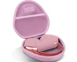 Harde Hoes - Hoofdtelefoon Case - Veilige Opslag - Waterbestendig Materiaal - 23.9 x 22.1 x 6.1 cm - Roze
