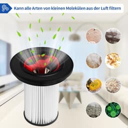 2 filters geschikt voor Bosch Unlimited Gen2-serie 8 stofzuiger 12036642,12023349 HEPA vervangingsfilter — thumbnail 3