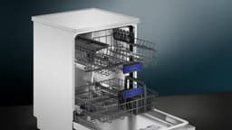 Siemens iQ300 SN23HW05KE - Vrijstaande vaatwasser - 60 cm - Wit - Home Connect — thumbnail 3
