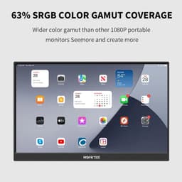 Cellista Draagbare Monitor 14.1 inch - Tweede Scherm Laptop - IPS Full HD Display - HDMI USB-C Monitor - 1920x1200 - 60Hz - HDR10 — thumbnail 6
