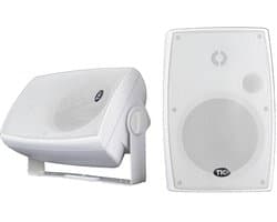 TIC WBP10-W  - Wifi AirPlay 2 Bluetooth 5.0 Outdoor Terrasluidsprekers 6.5" 2x50W (paar) - wit