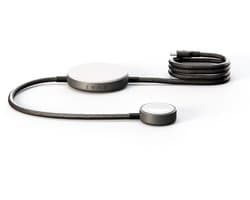 Zens Pro 2 1× Qi2 15 W draadloze lader 1× Apple Watch magnetic fast charge 2 kabel - Zwart