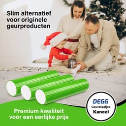 DEGG® Stofzuiger Geurstaafjes – Cinnamon (kaneel) Spice Kerstgeur – Stofzuiger Parfum & Verfrisser – Limited Christmas Edition – 5 Sticks — thumbnail 4