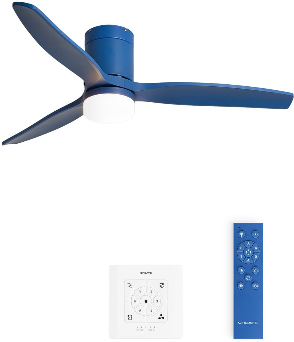 CREATE - Stille 40W plafondventilator met technische ABS bladen in verschillende maten - WIND CALM — afbeelding 1
